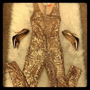Sequin Jumpsuit